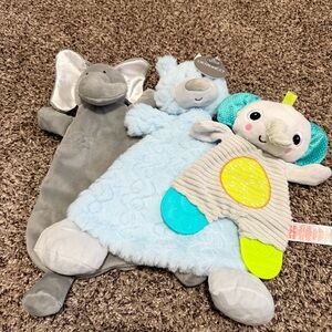 Cuddly Companions Plush Toy Trio